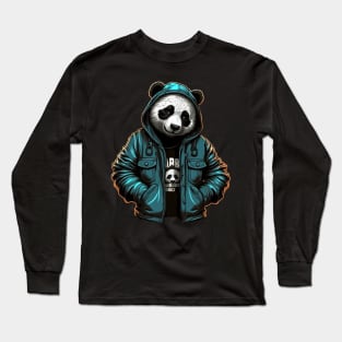 This hip hop panda's got the moves Long Sleeve T-Shirt